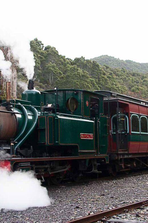 A steam railway experience on Tasmania's west coast