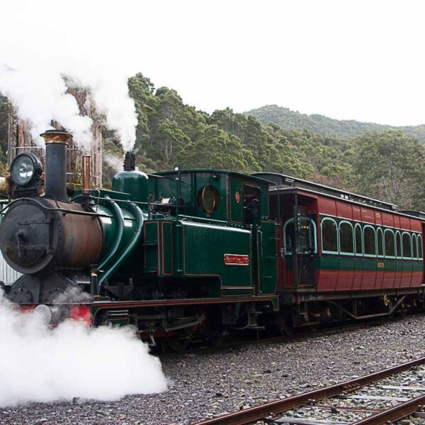 A steam railway experience on Tasmania's west coast