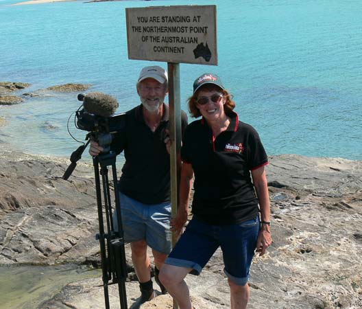 Standing at the Tip of Cape York Peninsula