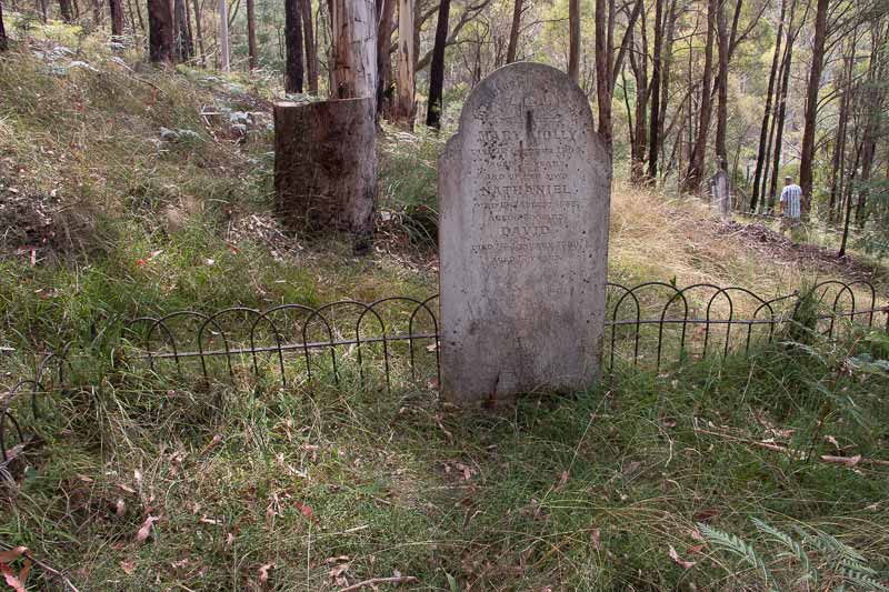 A grave site in the Red Jacket cemetery